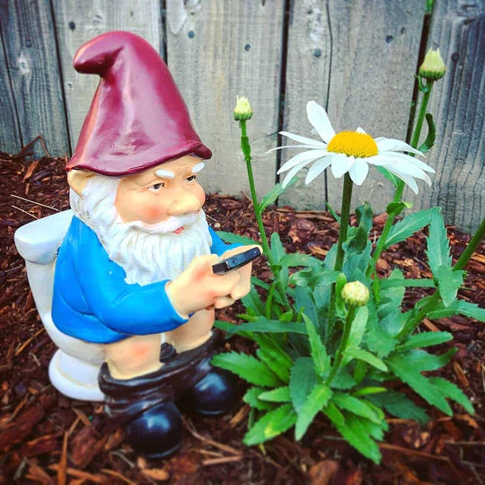 Potty Pete™ | De Poepende Tuinkabouter.