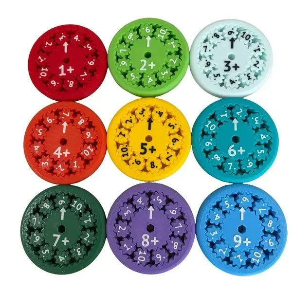 MathMaster - Fidget Spinner: Train Wiskundige Vaardigheden (1+1 Gratis).