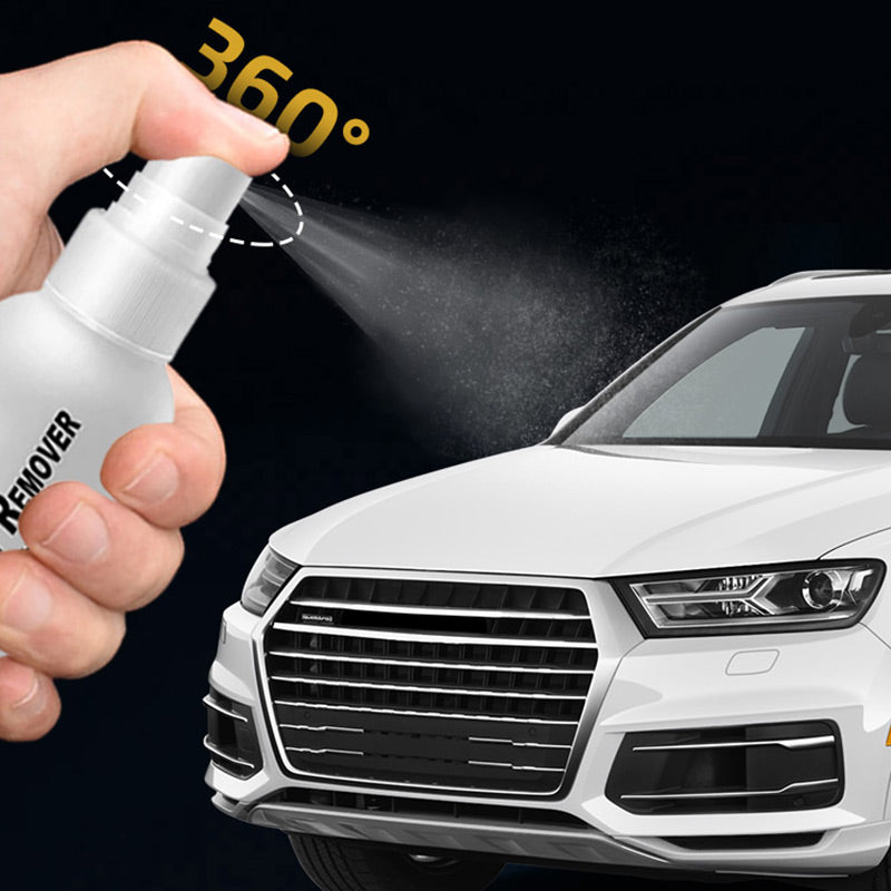 Krasverwijderingsspray voor autolak.
