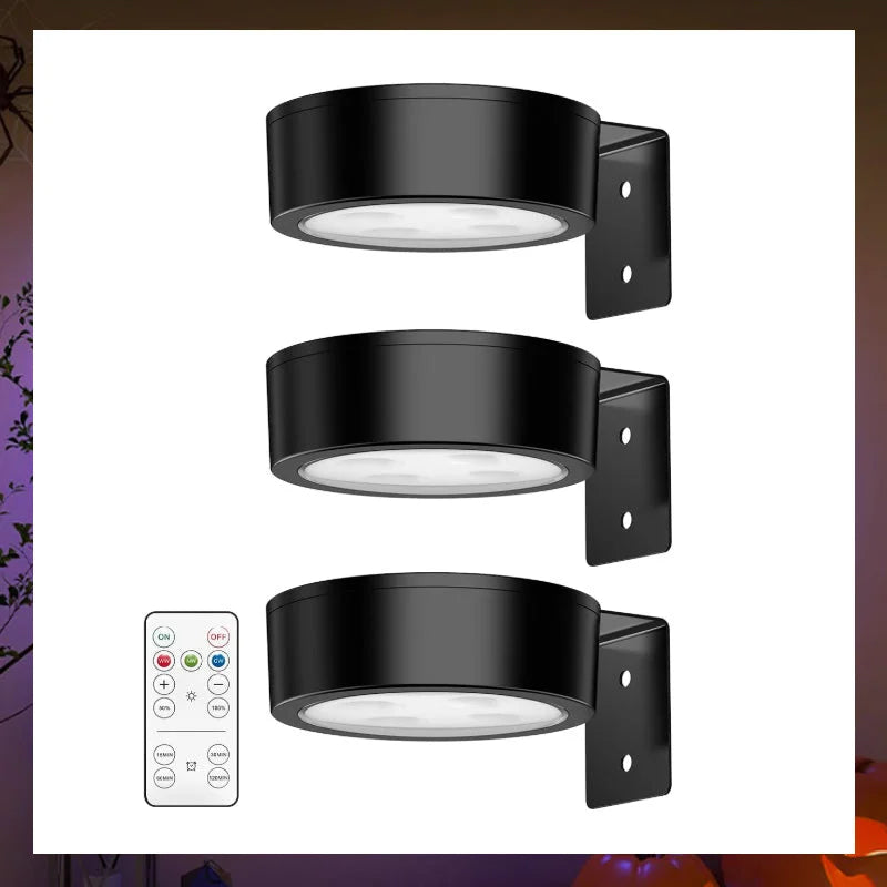 GlowSense – Magnetische Multifunctionele Draadloze Wandlamp (3-pack)