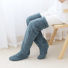FuzzyFeet™ - Warme Lange Pluche Sokken.