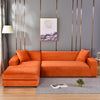 Bankhoes | Fluwelen stoffen bekleding