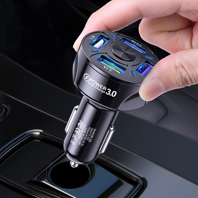 QuattroCharge | 4-IN-1 snellaadpoort voor auto's.