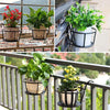 Bloemenmand met haak - Decoratie