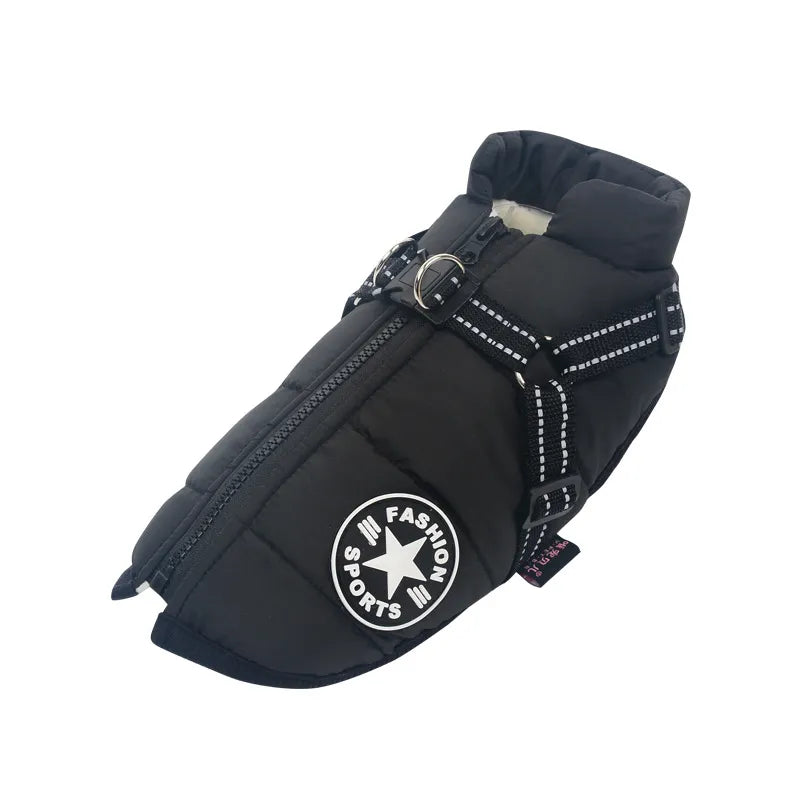 PawShield Winterjas | Hondenjas met harnas