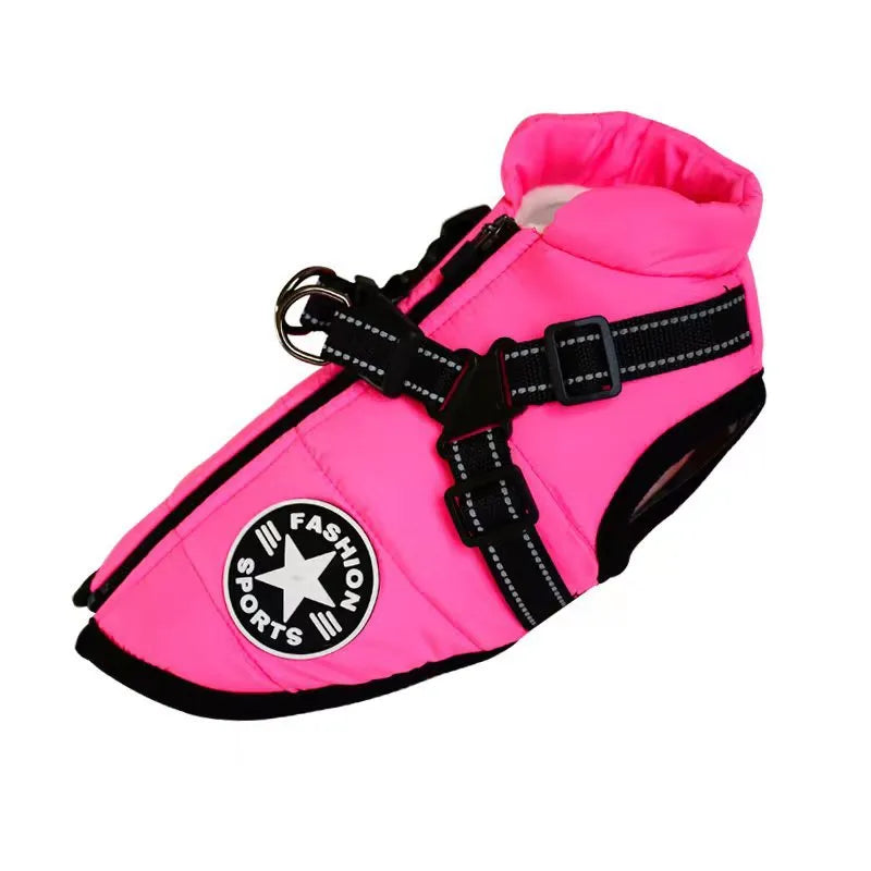 PawShield Winterjas | Hondenjas met harnas