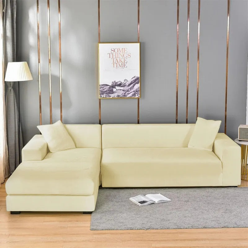 Bankhoes | Fluwelen stoffen bekleding